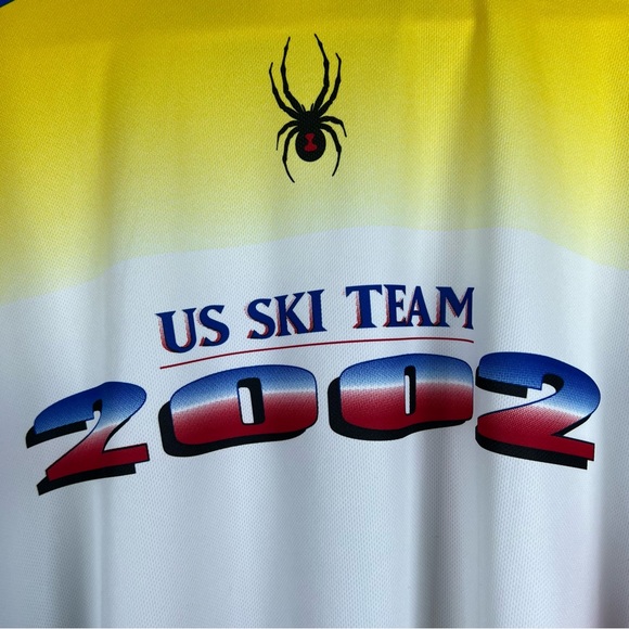Vintage 2002 Spyder Ski USA Olympic Team Jersey XL - Picture 6 of 8